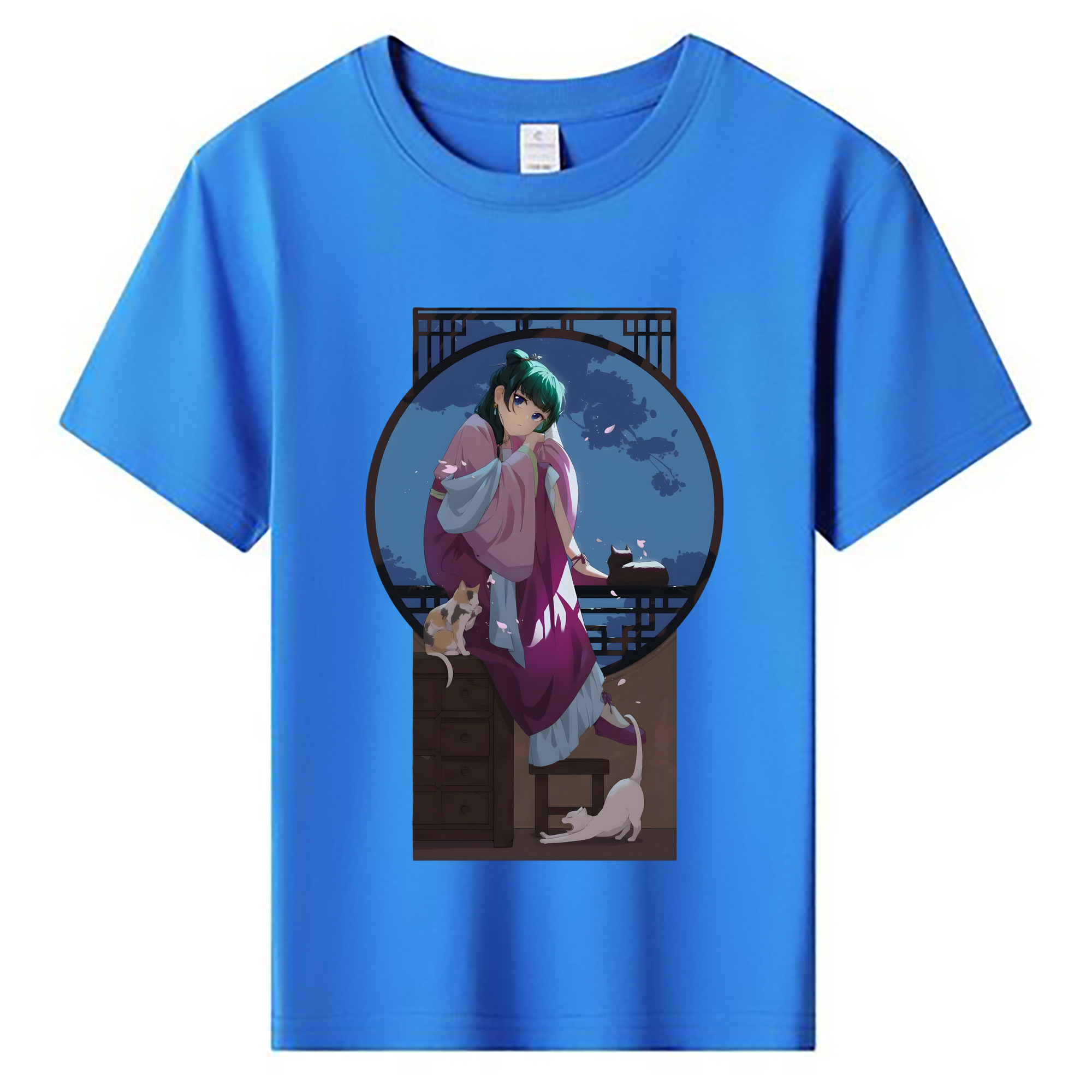 （画像用） 薬屋のひとりごと The Apothecary Diaries 綿100％キッズTシャツ（フロントプリント）